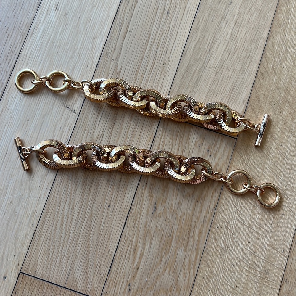 Moschino for H&M Gold Chain Bracelet - Picture 3 of 3